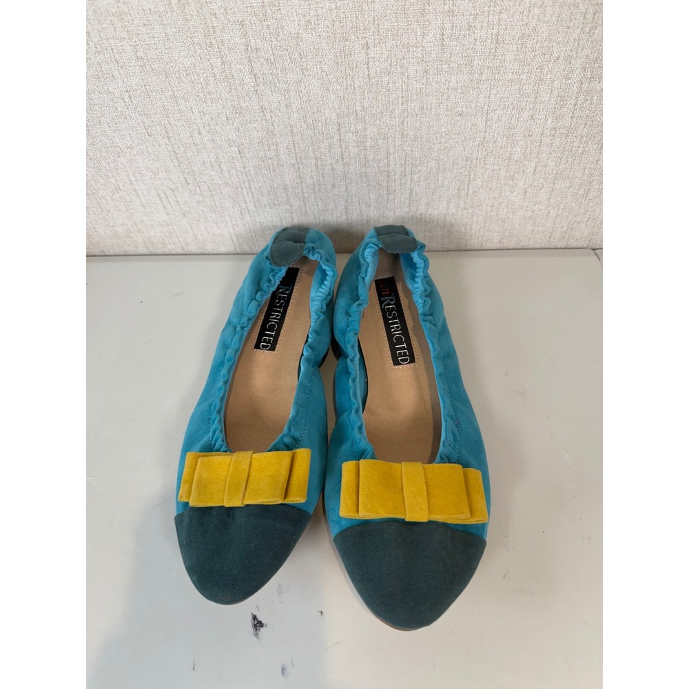 Women ballet flat size 8 suede‎ - Picture 3 of 15